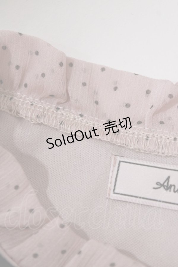 画像4: Ank Rouge / ドットワンピース M ピンク H-26-02-20-002-CA-OP-NS-ZH (4)