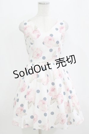 画像: LIZ LISA / ローズドットジャンパースカート Free オフ H-26-02-20-019-LO-OP-NS-ZH