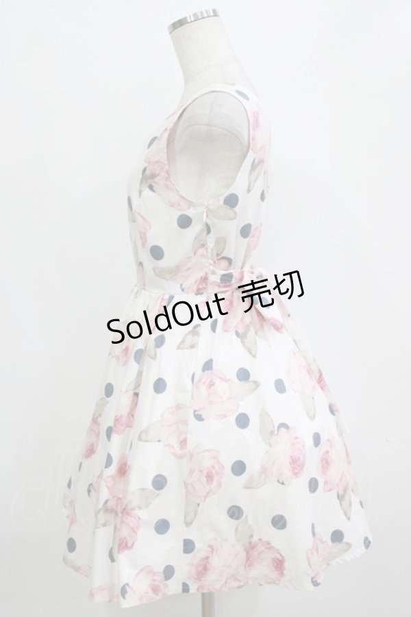 画像2: LIZ LISA / ローズドットジャンパースカート Free オフ H-26-02-20-019-LO-OP-NS-ZH (2)