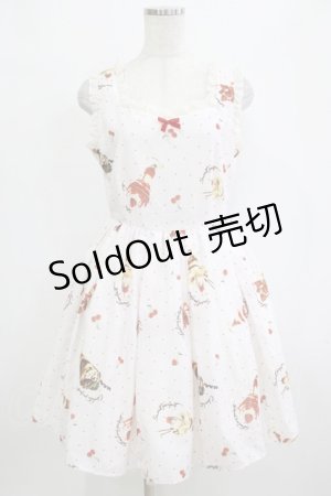 画像: Ank Rouge / SweetParfaitプチリボンワンピース M オフ H-26-02-20-020-CA-OP-NS-ZH