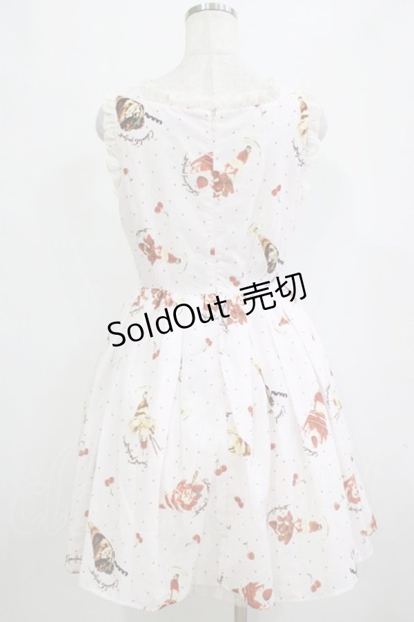 画像3: Ank Rouge / SweetParfaitプチリボンワンピース M オフ H-26-02-20-020-CA-OP-NS-ZH (3)