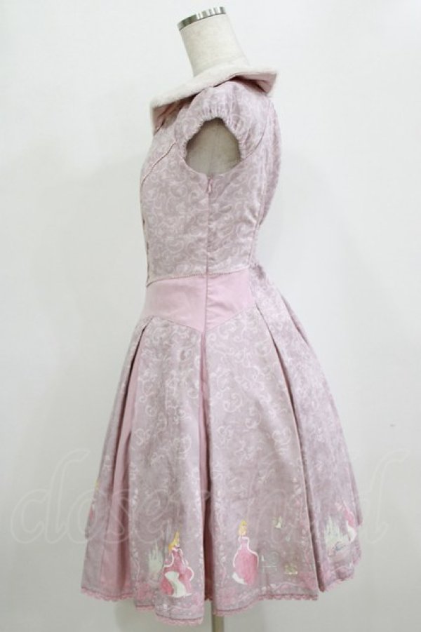 画像2: Secret Honey / ウィンターグリーティングワンピース(オーロラ姫ver) Free ピンク H-26-02-20-021-CA-OP-NS-ZH (2)