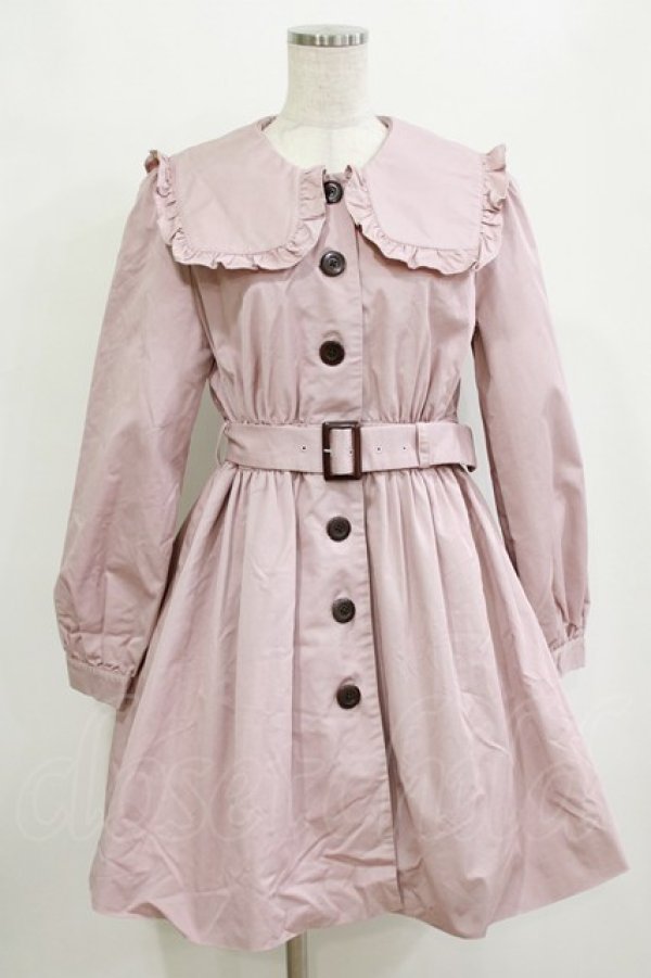 画像1: Ank Rouge / セーラースプリングコート M ピンク H-26-02-20-023-CA-CO-NS-ZH (1)