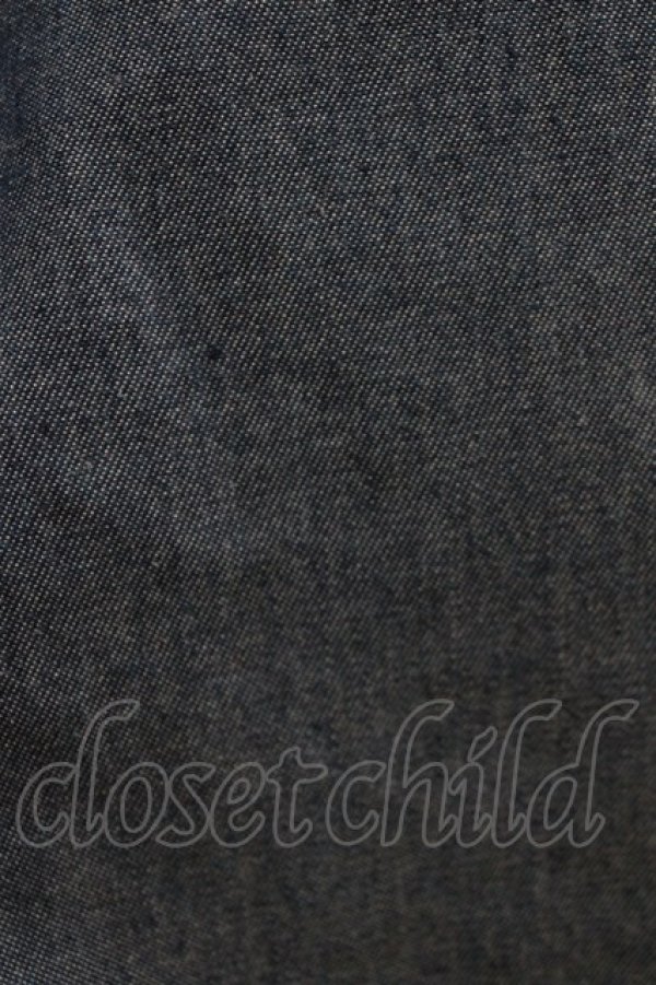 画像4: axes femme kawaii / ベアズベーカリー刺繍ワンピース M ブルー H-26-02-21-026-AX-OP-NS-ZH (4)