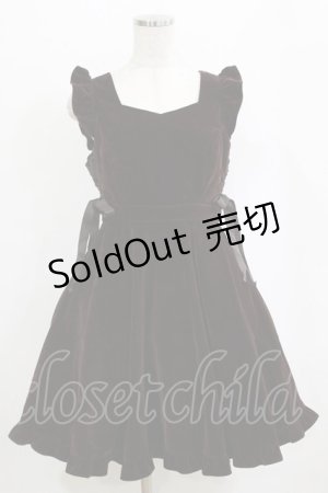 画像: Honey Cinnamon / ベロアジャンパースカート Free ブラウン H-26-02-21-028-LO-OP-NS-ZH