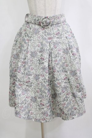 画像: axes femme POETIQUE / ゴブランタックＡラインスカート M グリーン H-26-02-21-034-AX-SK-NS-ZH