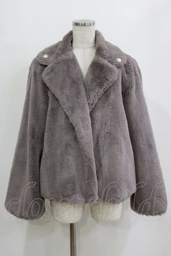 画像1: axes femme POETIQUE / ファーライダース M グレー H-26-02-21-043-AX-CO-NS-ZH (1)