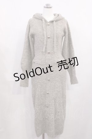 画像: Riu / ニットワンピース Free グレー H-26-02-21-1012-LO-OP-NS-ZH