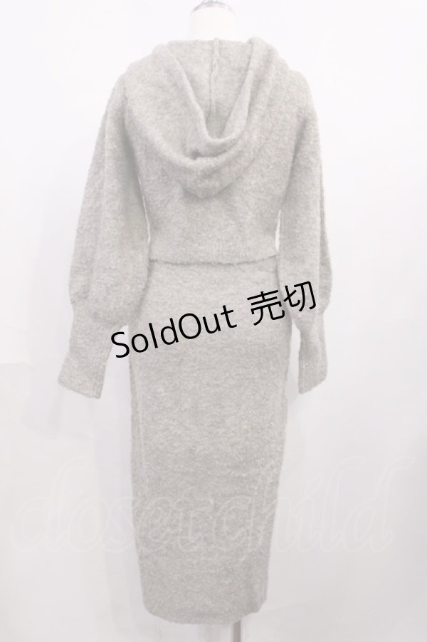 画像2: Riu / ニットワンピース Free グレー H-26-02-21-1012-LO-OP-NS-ZH (2)