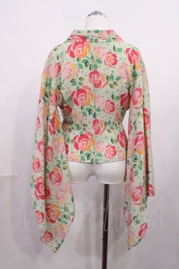 画像2: NO.S PROJECT / 大正浪漫カシュクール /白椿 Free 白 H-26-02-21-1029-LO-BL-NS-ZH (2)