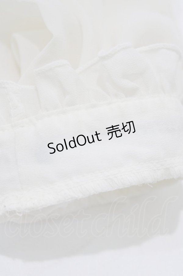 画像6: axes femme POETIQUE / 刺繍セーラー襟ブラウス M オフ H-26-02-21-049-AX-BL-NS-ZH (6)