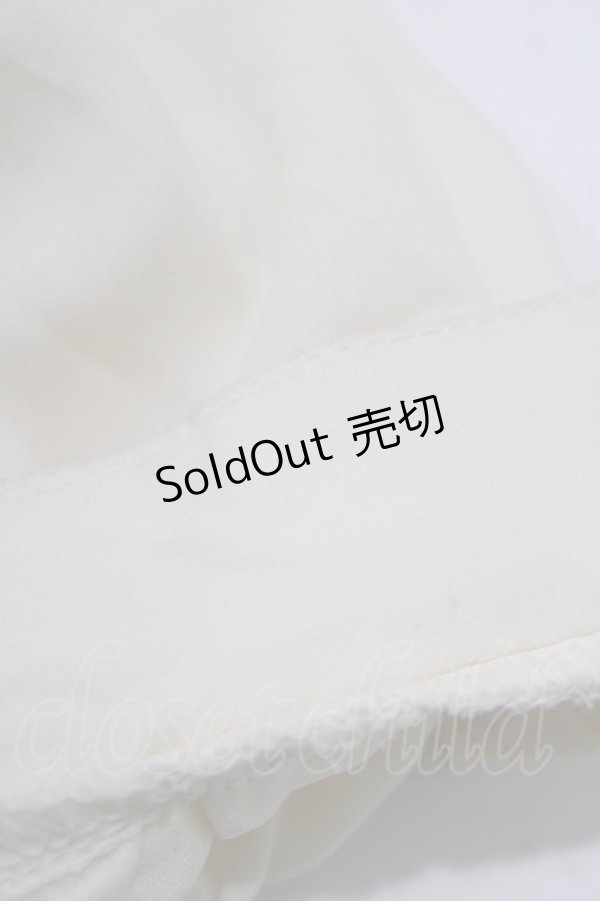 画像6: axes femme / ブローチ付きヴィンテージブラウス M 生成り H-26-02-21-054-AX-BL-NS-ZH (6)