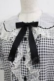 画像4: Angelic Pretty / ギンガムはしごレースブラウス Free ブラック H-26-02-21-057-AP-BL-NS-ZH (4)