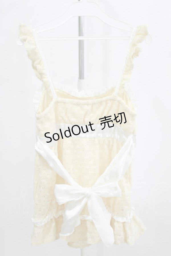 画像2: LIZ LISA / ニットキャミソール Free アイボリー H-26-02-21-067-LO-TO-NS-ZH (2)