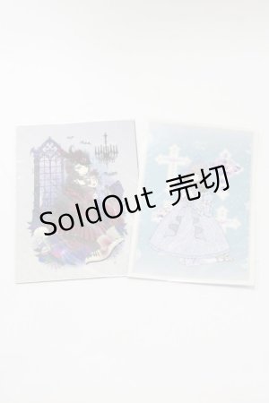 画像: Angelic Pretty / ポストカード  サックス H-26-02-21-073-AP-ZA-NS-ZH