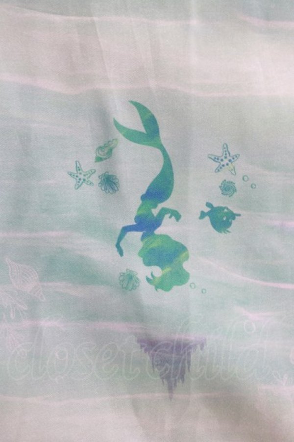 画像4: axes femme / アリエル/ワンピース M オフ/ブルー H-26-02-21-007-AX-OP-NS-ZH (4)