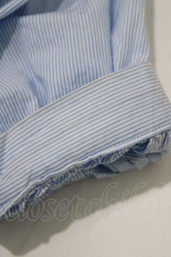 画像5: axes femme / 襟付きティアードワンピース M サックス H-26-02-21-008-AX-OP-NS-ZH (5)