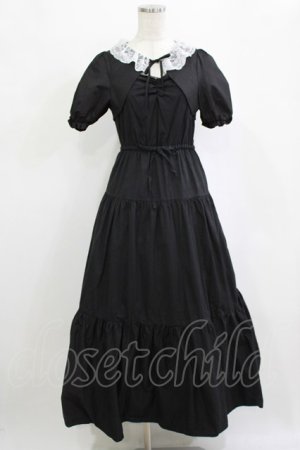 画像: Bubbles / コットンロングワンピース Free ブラック H-26-02-21-010-CA-OP-NS-ZH