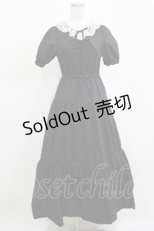 画像: Bubbles / コットンロングワンピース Free ブラック H-26-02-21-010-CA-OP-NS-ZH