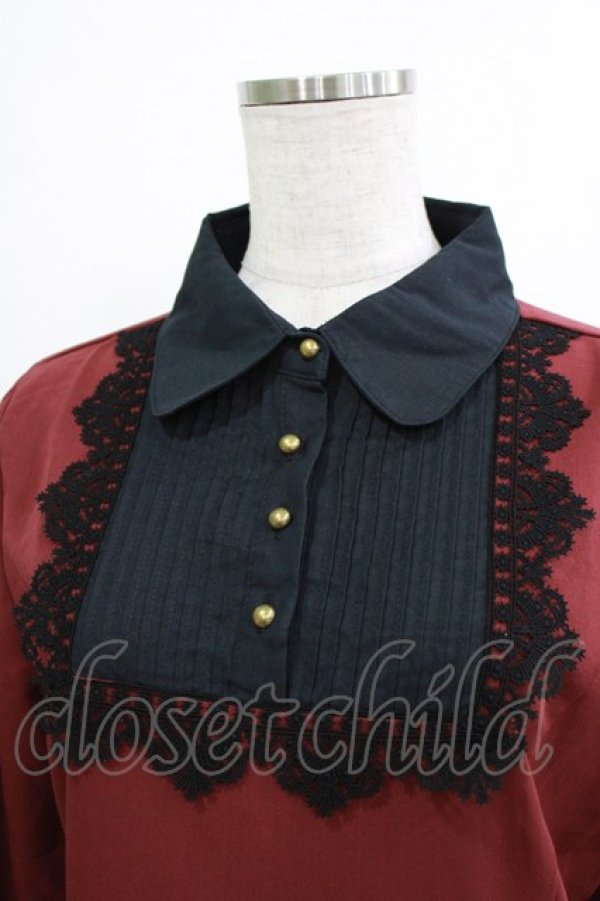 画像4: mayla classic / Ecole Rituel ワンピース サイズ2 ボルドー H-26-02-21-011-LO-OP-NS-ZH (4)