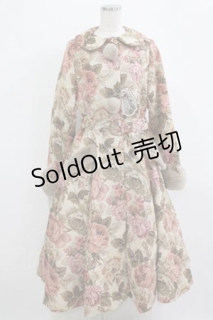 画像: Kurumi Collaboration / TT*KRMゴブランファーコート L ベージュ H-26-02-21-012-GO-CO-NS-ZH