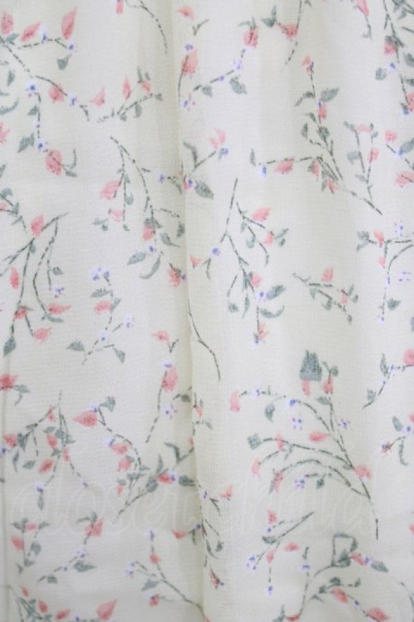 画像4: axes femme POETIQUE / 花柄シフォンワンピース M イエロー H-26-02-21-016-AX-OP-NS-ZH (4)