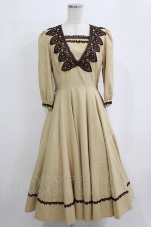 画像: Innocent World / ロワールワンピース Free マロン×ショコラ/Marron x Chocolat H-26-02-21-018-IW-OP-NS-ZH