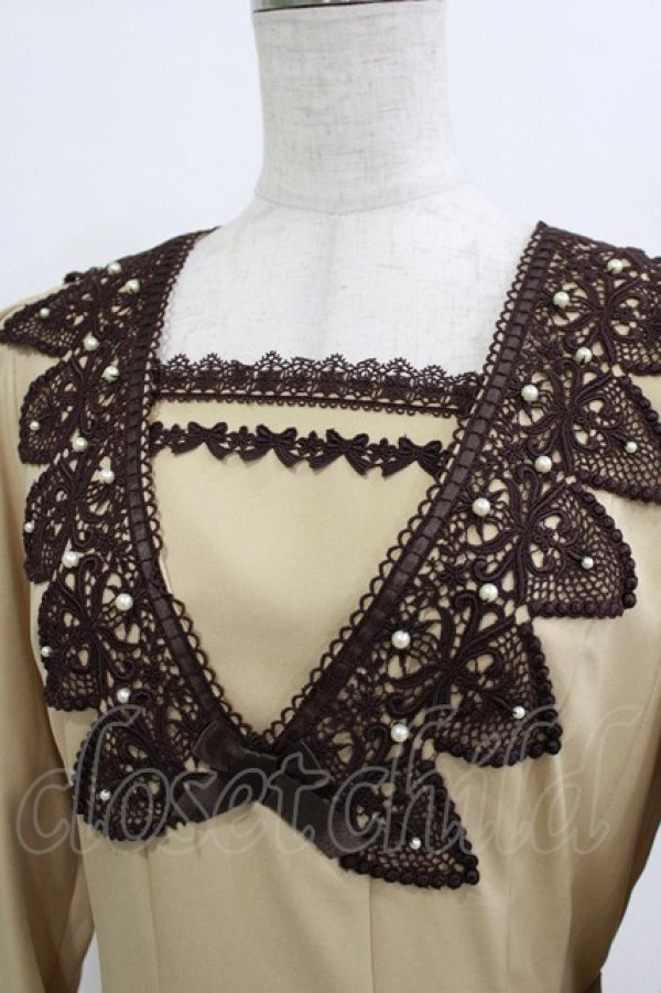 画像4: Innocent World / ロワールワンピース Free マロン×ショコラ/Marron x Chocolat H-26-02-21-018-IW-OP-NS-ZH (4)