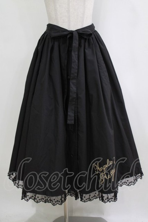 画像1: Angelic Pretty / Terraceスカート Free ブラック H-26-02-21-022-AP-SK-NS-ZH (1)