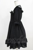 画像2: DearMyLove / ドットチュールヨークフリルワンピース M ブラック H-26-02-22-022-EL-OP-NS-ZH (2)