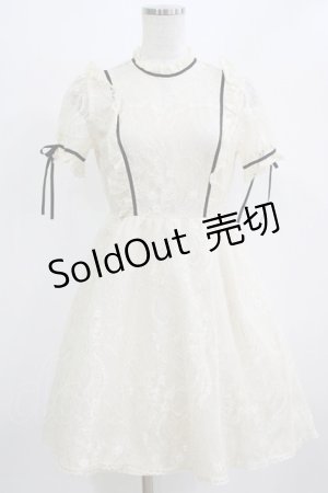 画像: Honey Cinnamon / レースワンピース Free アイボリー H-26-02-22-026-LO-OP-NS-ZH