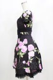 画像2: JESUS DIAMANTE / コアクマワンピース 40 プレミアムローズ/ブラック H-26-02-22-032-JE-OP-NS-ZH (2)