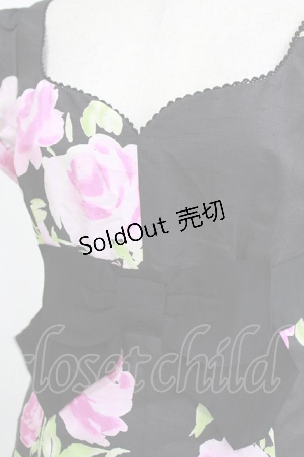 画像4: JESUS DIAMANTE / コアクマワンピース 40 プレミアムローズ/ブラック H-26-02-22-032-JE-OP-NS-ZH (4)