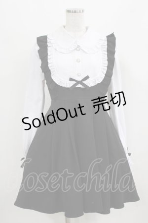 画像: Rojita / ヨークフリルデザインワンピース Free ブラック H-26-02-22-034-LO-OP-NS-ZH