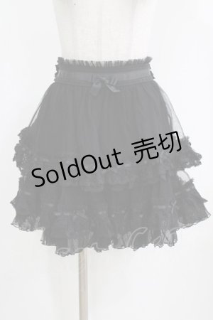 画像: LIZ LISA / レースチュチュライクスカパン Free ブラック H-26-02-22-040-LO-SK-NS-ZH