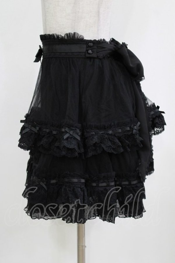 画像2: LIZ LISA / レースチュチュライクスカパン Free ブラック H-26-02-22-040-LO-SK-NS-ZH (2)