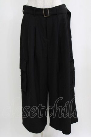 画像: NOVESSEL / カーゴパンツ Free ブラック H-26-02-22-041-PU-PA-NS-ZH