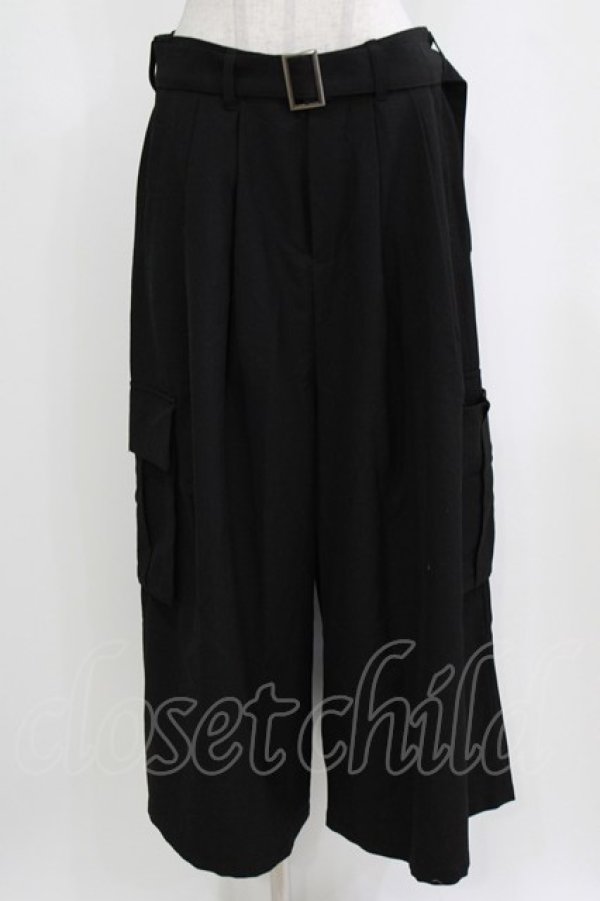 画像1: NOVESSEL / カーゴパンツ Free ブラック H-26-02-22-041-PU-PA-NS-ZH (1)