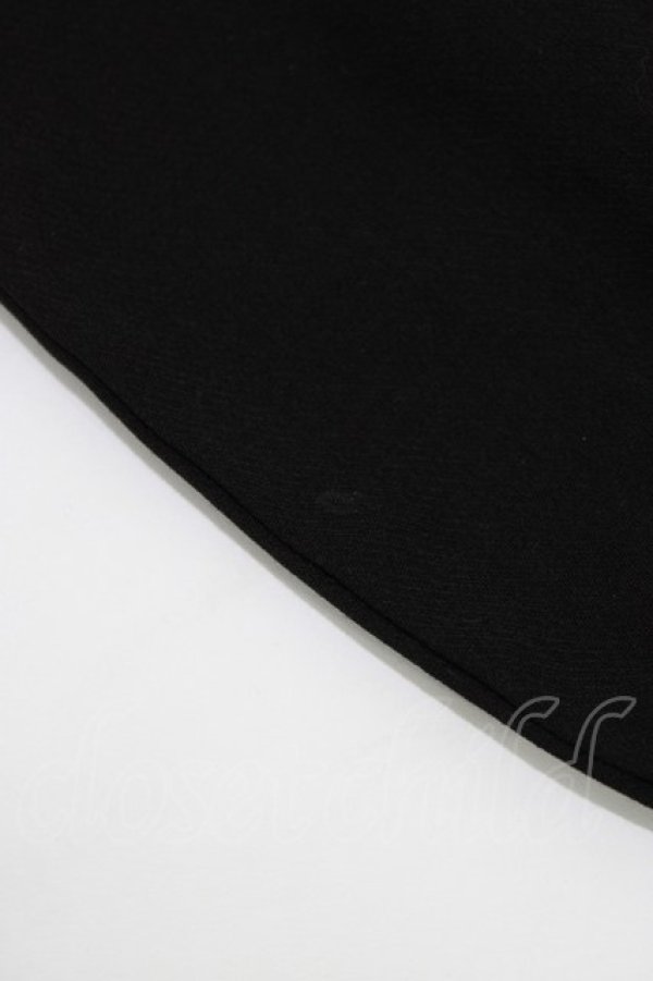 画像4: Secret Honey / ダブルフリルネクタイ付ブラウス Free ブラック H-26-02-22-042-CA-BL-NS-ZH (4)