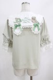 画像3: Amavel / Bonbon Ribbon Chaton ブラウス Free グリーン H-26-02-22-045-CA-BL-NS-ZH (3)