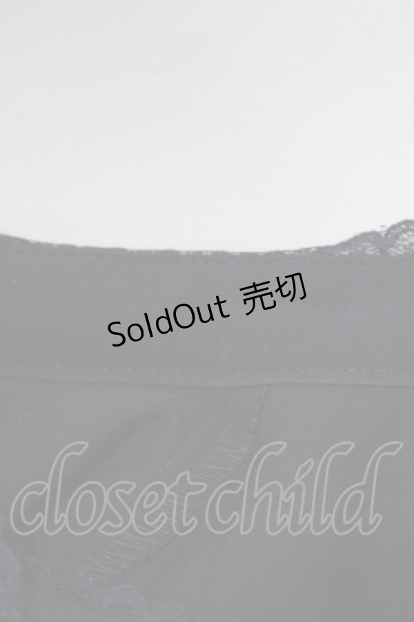 画像5: axes femme POETIQUE / シエルエトワール刺繍襟ブラウス M ネイビー H-26-02-22-048-AX-BL-NS-ZH (5)