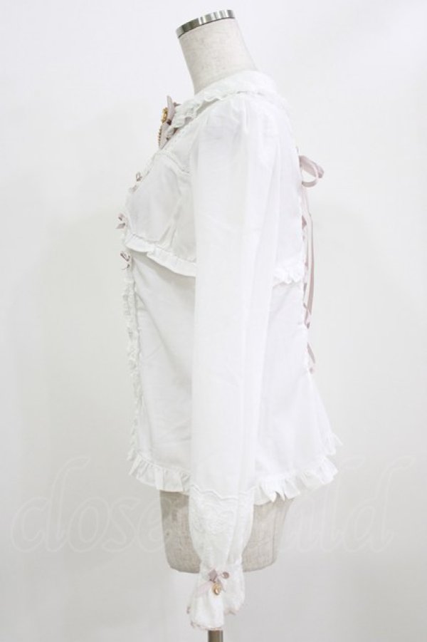 画像2: LIZ LISA / バックシャーリングブラウス Free オフ/ピンク H-26-02-22-049-LO-BL-NS-ZH (2)