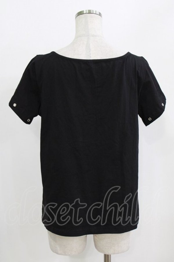 画像3: To Alice / アームカバー付きトップス S ブラック H-26-02-22-052-LO-TO-NS-ZH (3)