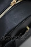 画像4: m petit by misako / AMサークルリボントート  ブラック H-26-02-22-056-LO-BG-NS-ZH (4)