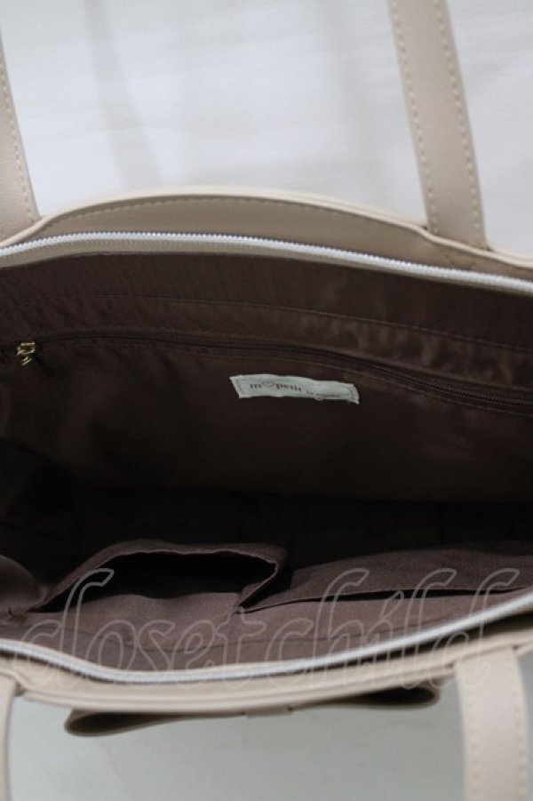 画像3: m petit by misako / TT*AMリボンTT  ベージュ H-26-02-22-060-LO-BG-NS-ZH (3)