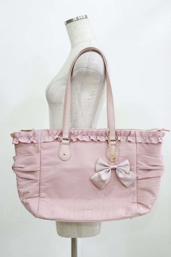 画像1: m petit by misako / TT*AMリボンチャームTT  ピンク H-26-02-22-061-LO-BG-NS-ZH (1)