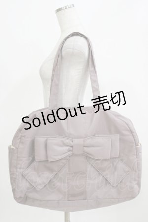 画像: m petit by misako / AMリボンボストン  モカ H-26-02-22-062-LO-BG-NS-ZH