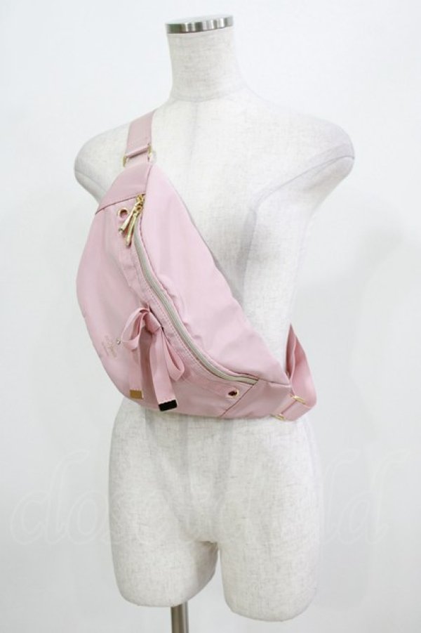 画像1: m petit by misako / AMリボンツキボディB  ピンク H-26-02-22-063-LO-BG-NS-ZH (1)