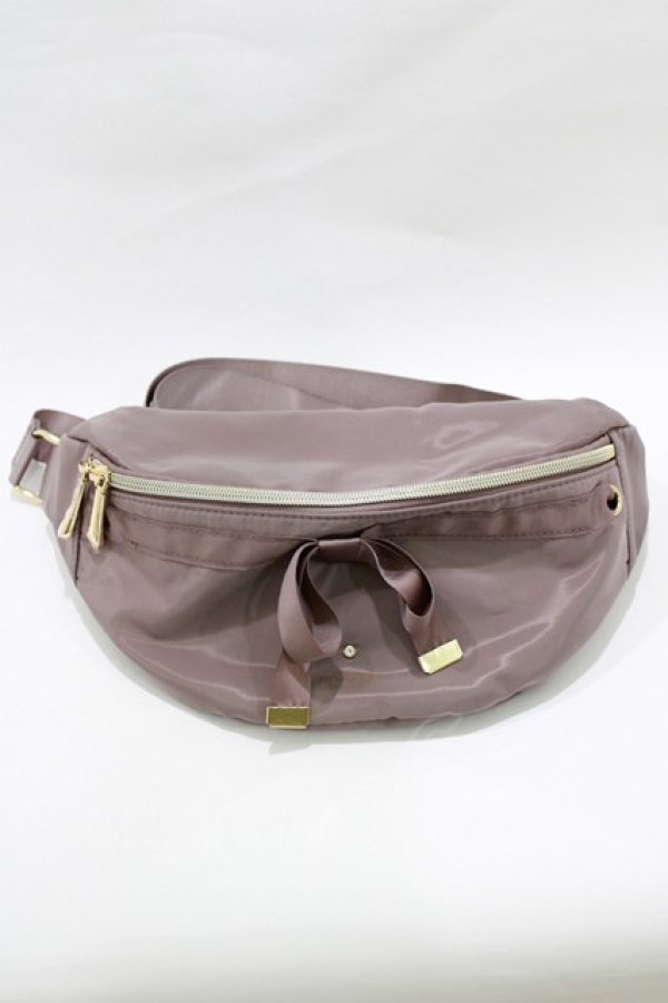 画像2: m petit by misako / AMリボンツキボディB  モカ H-26-02-22-064-LO-BG-NS-ZH (2)