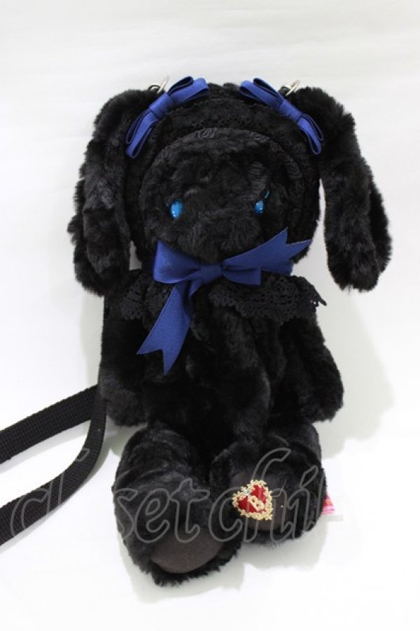 画像2: BABY,THE STARS SHINE BRIGHT / うさくみゃポシェット  ブラック H-26-02-22-068-BA-BG-NS-ZH (2)